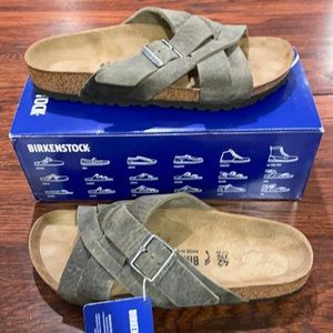 Birkenstock Lugano Faded Khaki asst Hs